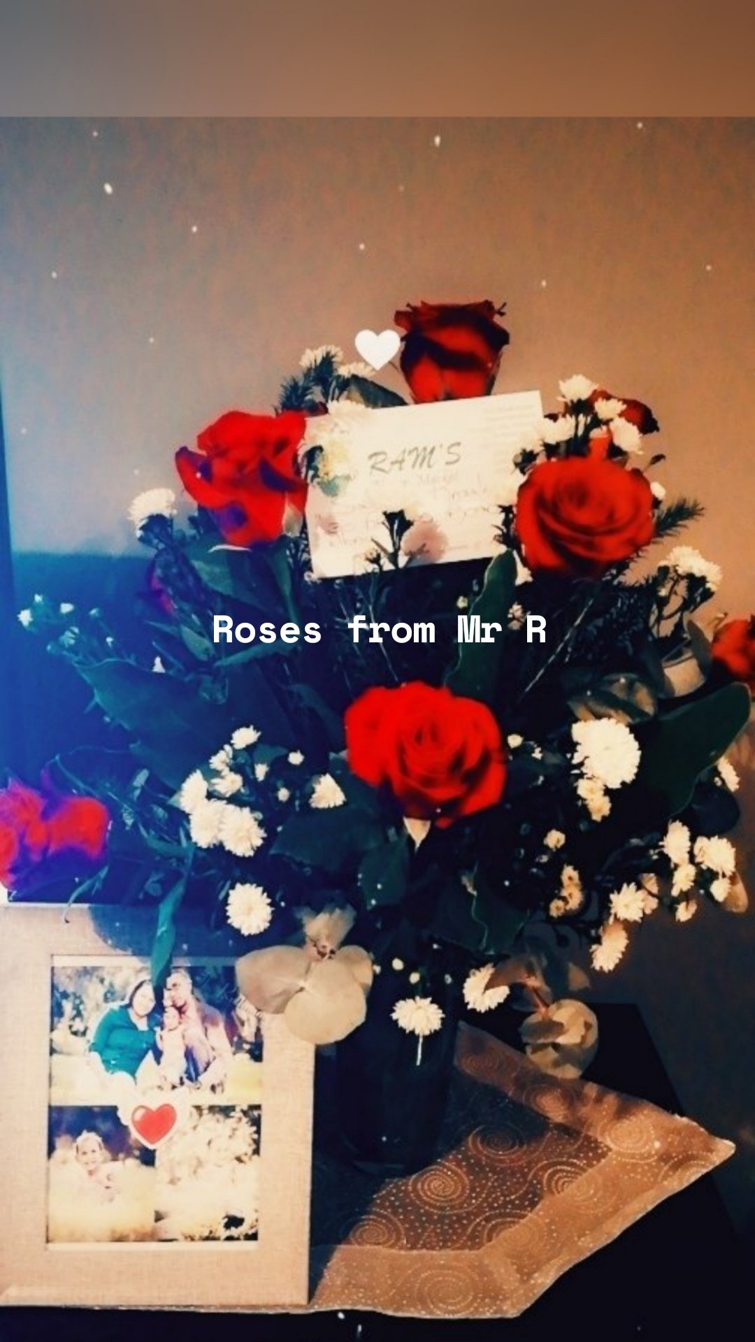 Roses from Mr R 